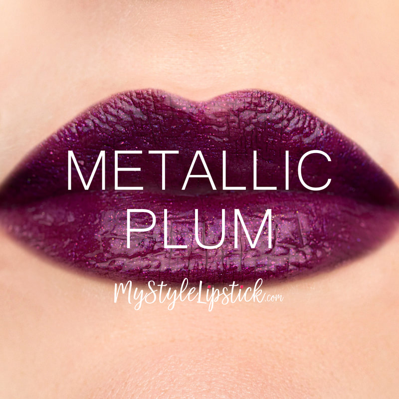 METALLIC PLUM |  Shimmer / Cool LIMITED LipSense liquid lipcolor - smudge proof,  waterproof, kiss proof. Shop MyStyleLipstick.com